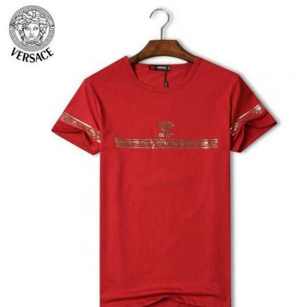 2026春夏 VERSACE ヴェルサーチ ★安心★追跡付 半袖Tシャツ 4色可選