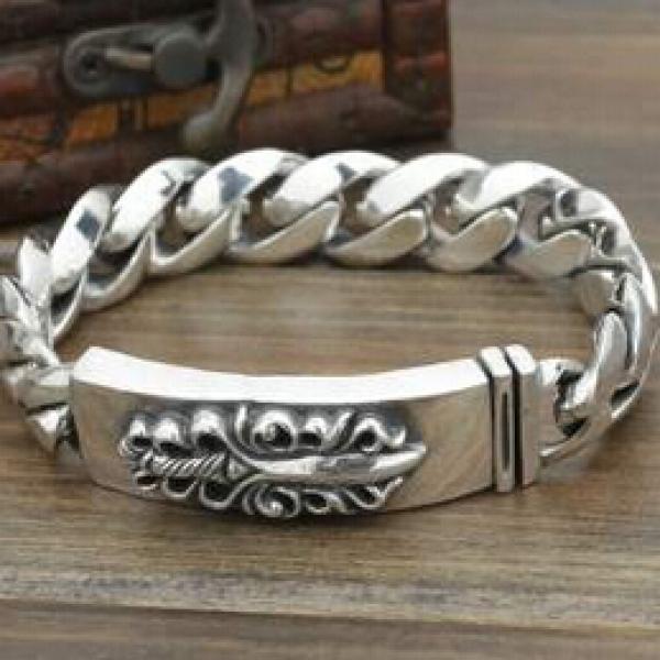 今季セール 2026 CHROME HEARTS クロムハーツ シルバー925 ブレスレット