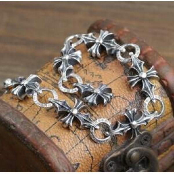 デザイン性　2026 CHROME HEARTS クロムハーツ シルバー925 ブレスレット 男性用