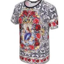 風通しも良く2026春夏 首胸ロゴ Dolce&Gabbana ドルチェ＆ガッバーナ 半袖Tシャツ 2色可選
