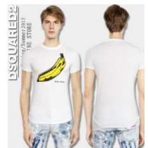 魅了　大特価 2026春夏 DSQUARED2 ディースクエアード 半袖Tシャツ2色可選