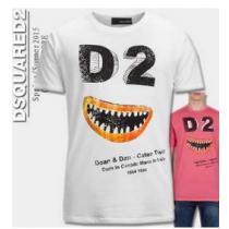 美品欧米韓流/雑誌 2026春夏 DSQUARED2 ディースクエアード 半袖Tシャツ 2色可選