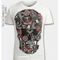 魅力ファッション 2026春夏 PHILIPP PLEIN フィリッププレイン 半袖Tシャツ 3色可選