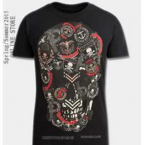 魅力ファッション 2026春夏 PHILIPP PLEIN フィリッププレイン 半袖Tシャツ 3色可選