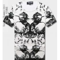 抜群の雰囲気が作れる! 2026春夏 PHILIPP PLEIN フィリッププレイン 半袖Tシャツ