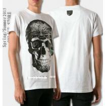 個性的 2026春夏 PHILIPP PLEIN フィリッププレイン 半袖Tシャツ 3色可選