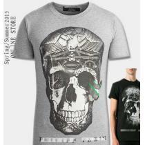 個性的 2026春夏 PHILIPP PLEIN フィリッププレイン 半袖Tシャツ 3色可選