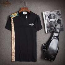 高級ブランド　美品 2026春夏 HERMES エルメス 半袖Tシャツ 2色可選