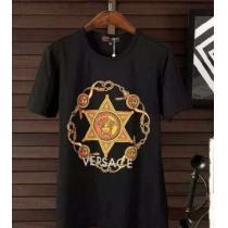 大人気☆NEW! 2026春夏 VERSACE ヴェルサーチ 半袖Tシャツ 3色可選