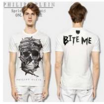 完売　激安2026春夏 欧米韓流/雑誌 PHILIPP PLEIN フィリッププレイン 半袖Tシャツ 2色可選