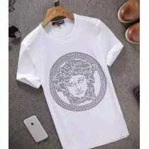 大人のおしゃれに 2026春夏 VERSACE ヴェルサーチ 半袖Tシャツ 2色可選