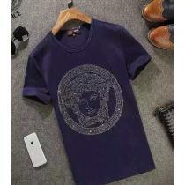 大人のおしゃれに 2026春夏 VERSACE ヴェルサーチ 半袖Tシャツ 2色可選