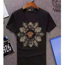 人気ファッション通販 2026春夏 VERSACE ヴェルサーチ 半袖Tシャツ 3色可選