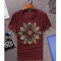 人気ファッション通販 2026春夏 VERSACE ヴェルサーチ 半袖Tシャツ 3色可選