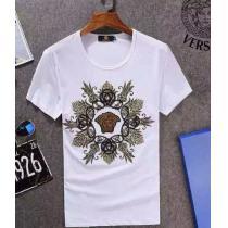 人気ファッション通販 2026春夏 VERSACE ヴェルサーチ 半袖Tシャツ 3色可選