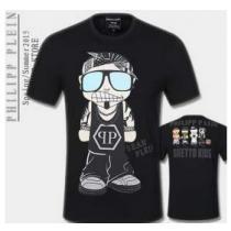 可愛　2026春夏 高級感を引き立てるPHILIPP PLEIN フィリッププレイン 半袖Tシャツ 3色可選