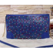 高級感溢れるデザイン 2026春夏 クリスチャンルブタン Christian Louboutin カラースパイク ショルダーバッグ最高ランク.96.
