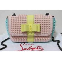 2026春夏 クリスチャンルブタン Christian Louboutin カラースパイク ショルダーバッグ最高ランク.96.
