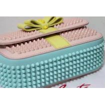 2026春夏 クリスチャンルブタン Christian Louboutin カラースパイク ショルダーバッグ最高ランク.96.