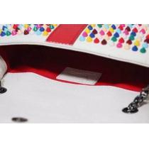 人気が爆発 2026春夏 クリスチャンルブタン Christian Louboutin カラースパイク ショルダーバッグ 最高ランク.96.