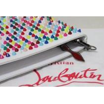 人気大定番 2026春夏 クリスチャンルブタン Christian Louboutin カラースパイク ショルダーバッグ 最高ランク.96.