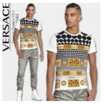 完売　美品！2026春夏 VERSACE ヴェルサーチ 半袖Tシャツ 2色可選