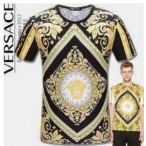 高級感がある　2026春夏 VERSACE ヴェルサーチ 半袖Tシャツ 2色可選