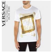 爽快感ある2026春夏 VERSACE ヴェルサーチ 半袖Tシャツ 2色可選