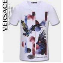 伸縮性を高め 2026春夏 VERSACE ヴェルサーチ 半袖Tシャツ 3色可選