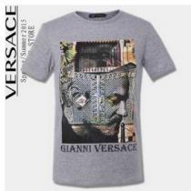 ブランドコピー商品　2026春夏 VERSACE ヴェルサーチ 半袖 Tシャツ 3色可選