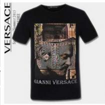 ブランドコピー商品　2026春夏 VERSACE ヴェルサーチ 半袖 Tシャツ 3色可選