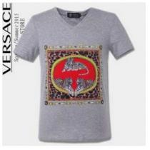 ブランド 代引き　希少 2026春夏 VERSACE ヴェルサーチ 半袖Tシャツ 3色可選