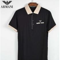 都会的な雰囲気で ARMANI アルマーニ 数に限りがある 半袖ポロシャツ 4色可選