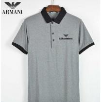 都会的な雰囲気で ARMANI アルマーニ 数に限りがある 半袖ポロシャツ 4色可選