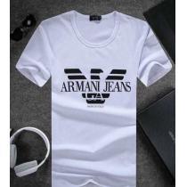 人気ファッション通販 2026春夏 ARMANI アルマーニ 高級感ある 半袖Tシャツ 3色可選
