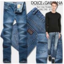 カッコイイ 2026春夏 Dolce&Gabbana ドルチェ＆ガッバーナ ローライズ テーパードデニムパンツ