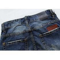 新入荷! 2026 DSQUARED2 ディースクエアード ダメージデニム 半ズボン　伸び感が優れ