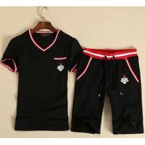 欧米韓流/雑誌 2026 BALLY バリー 半袖Tシャツ 上下セット 2色可選