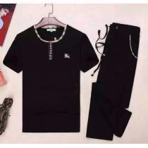 重宝するアイテム 2026 BURBERRY バーバリー 半袖Tシャツ 上下セット 2色可選