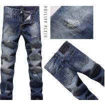 2026 超人気美品 PHILIPP PLEIN フィリッププレイン ダメージデニム 絶大な人気を誇る