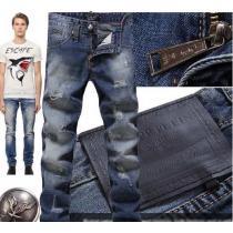 2026 超人気美品 PHILIPP PLEIN フィリッププレイン ダメージデニム 絶大な人気を誇る