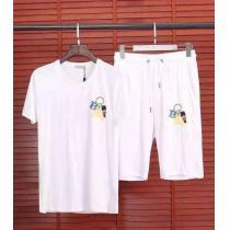 存在感◎ 2026 BURBERRY バーバリー 半袖Tシャツ 上下セット 3色可選