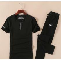 2026 Dolce&Gabbana ドルチェ＆ガッバーナ 半袖Tシャツ 上下セット 2色可選