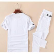 2026 Dolce&Gabbana ドルチェ＆ガッバーナ 半袖Tシャツ 上下セット 2色可選
