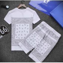 SALE開催 2026 Dolce&Gabbana ドルチェ＆ガッバーナ 半袖Tシャツ 上下セット 3色可選