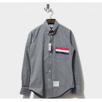 売れ筋！ ボーダー柄 シャツ 大人気☆NEW!! トムブラウン THOM BROWNE