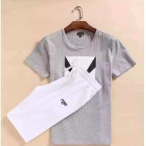 2026 値下げ！ FENDI フェンディ 半袖Tシャツ 上下セット 4色可選