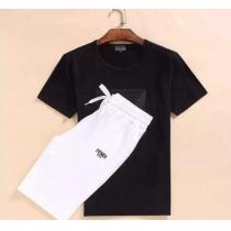 2026 格安！ FENDI フェンディ 半袖Tシャツ 上下セット 4色可選