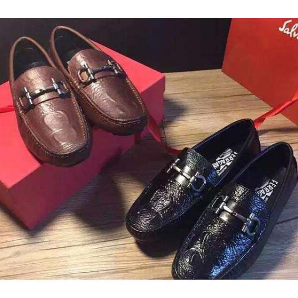 値下げ！FERRAGAMO サルヴァトーレフェラガモ ビジネスシューズ 2色可選 履き心地抜群