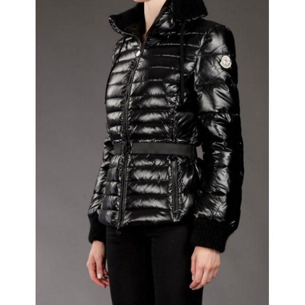 防寒機能の高いモンクレール MONCLERスーパーコピー通販レディース LIERRE　ダウンジャケット　シャイニーブラッ